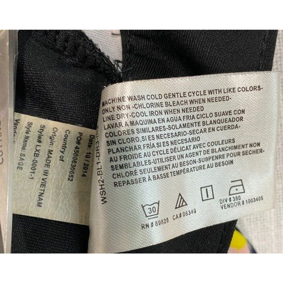 Bongo -colorful pant with front zipper pocket stretch skinny pant junior size 15 - Picture 4 of 5